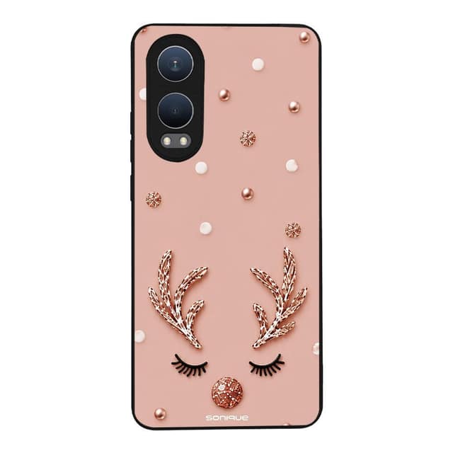 Θήκη Sonique It's Christmas Time Series για OnePlus Nord CE 4 Lite 5G Glitter Reindeer