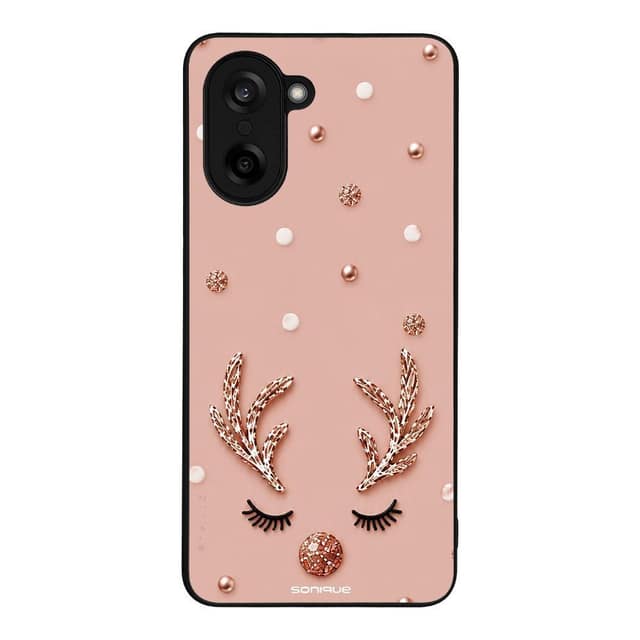 Θήκη Sonique It's Christmas Time Series για OnePlus Nord CE 5 5G Glitter Reindeer