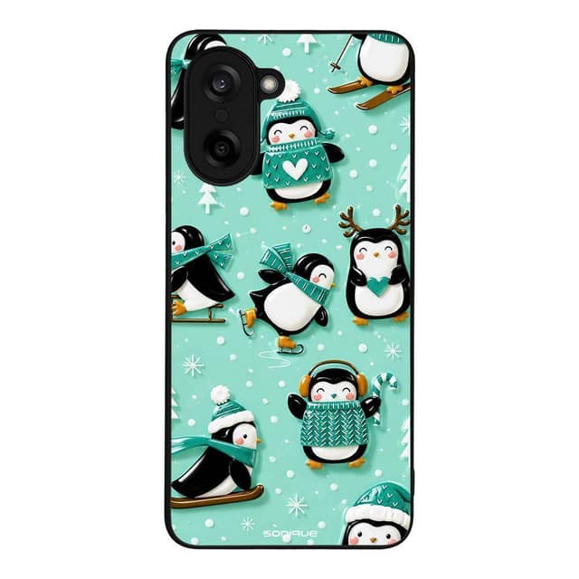 Θήκη Sonique It's Christmas Time Series για OnePlus Nord CE 5 5G Sweet Penguin