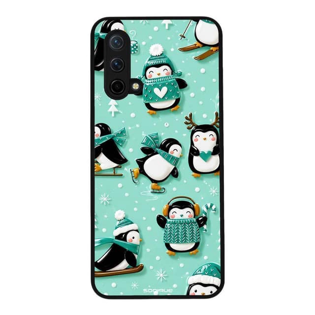 Θήκη Sonique It's Christmas Time Series για OnePlus Nord CE 5G Sweet Penguin