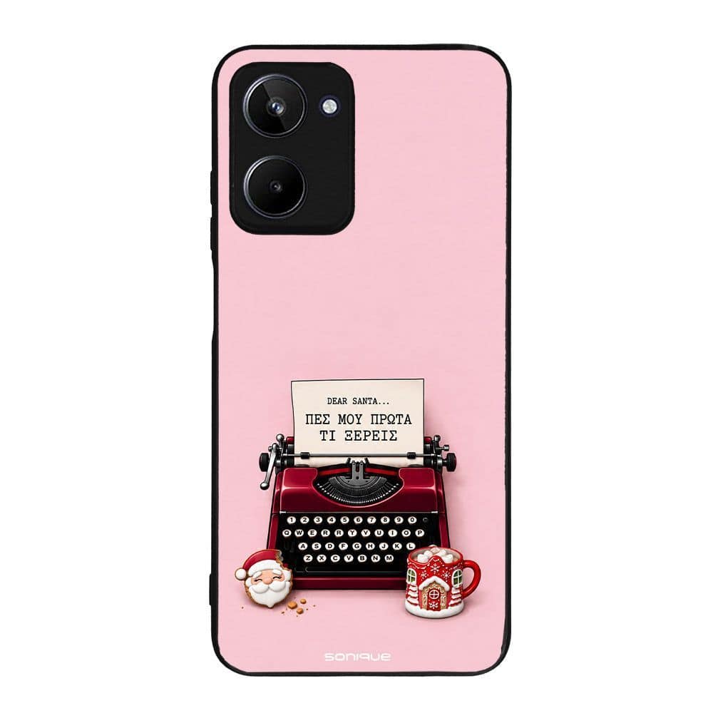Θήκη Sonique It's Christmas Time Series για Realme 10 4G Dear Santa – Female