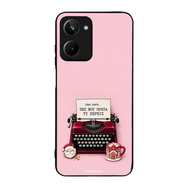 Θήκη Sonique It's Christmas Time Series για Realme 10 4G Dear Santa – Female