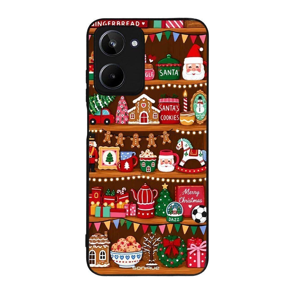 Θήκη Sonique It's Christmas Time Series για Realme 10 4G Santa Cookies
