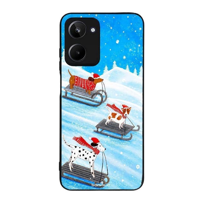 Θήκη Sonique It's Christmas Time Series για Realme 10 4G Snowy Day