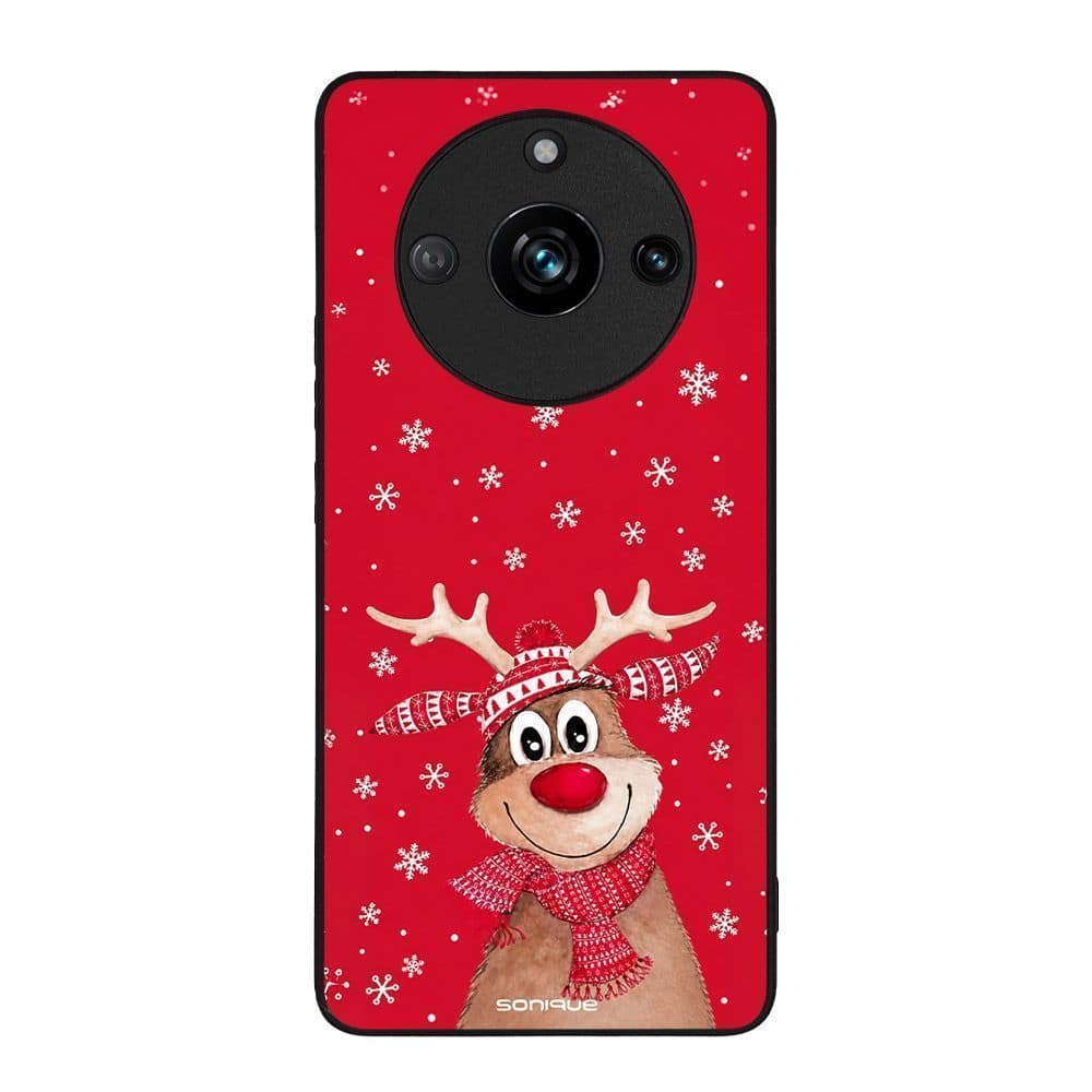 Θήκη Sonique It's Christmas Time Series για Realme 11 Pro 5G / Realme 11 Pro Plus 5G Ρούντολφ