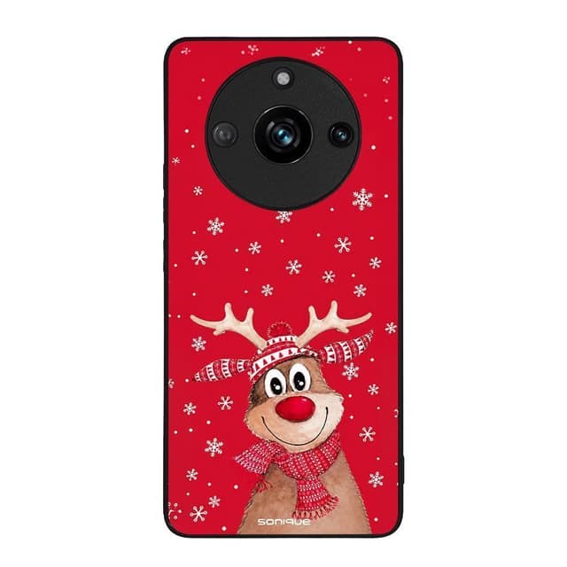 Θήκη Sonique It's Christmas Time Series για Realme 11 Pro 5G / Realme 11 Pro Plus 5G Ρούντολφ