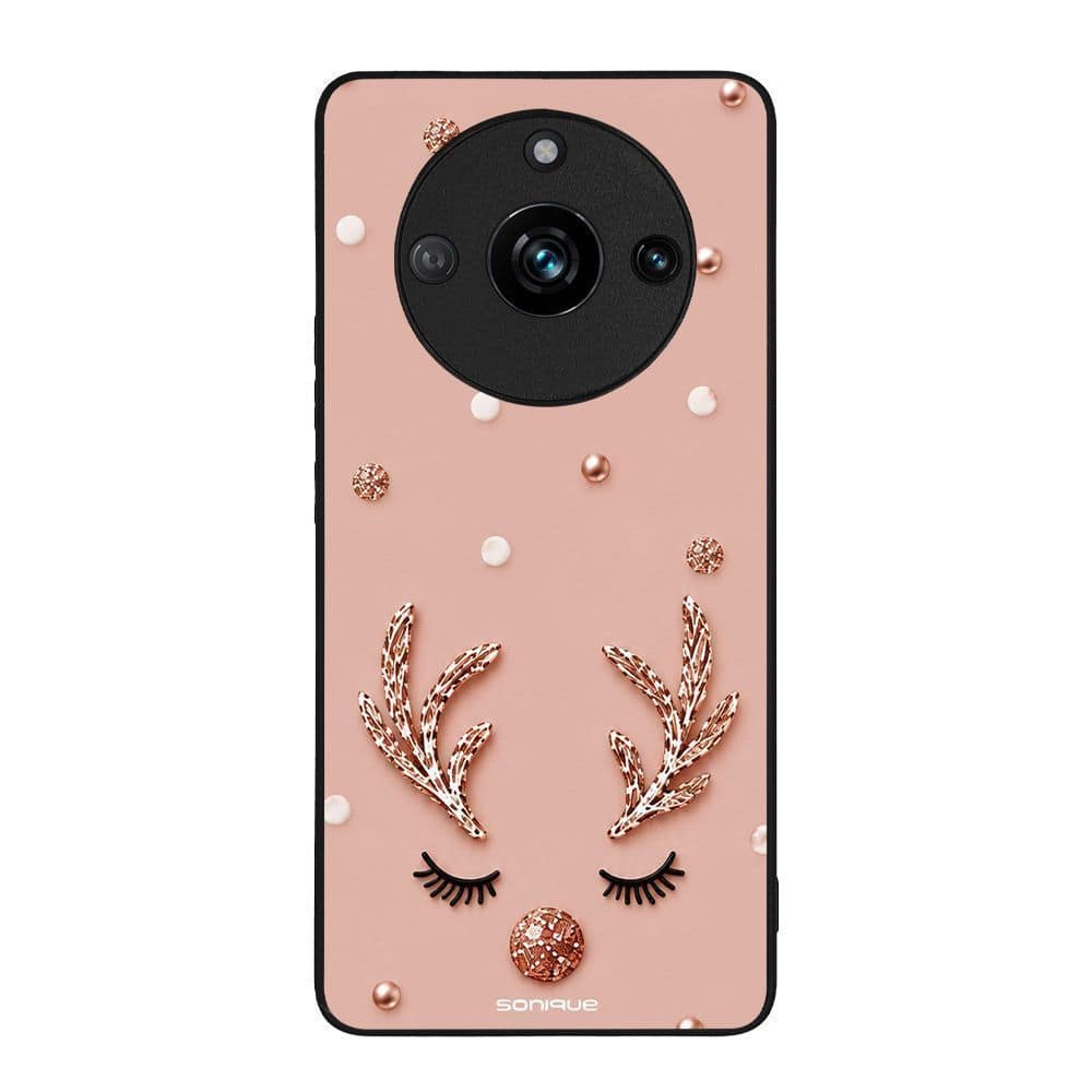 Θήκη Sonique It's Christmas Time Series για Realme 11 Pro 5G / Realme 11 Pro Plus 5G Glitter Reindeer