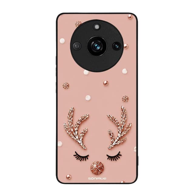 Θήκη Sonique It's Christmas Time Series για Realme 11 Pro 5G / Realme 11 Pro Plus 5G Glitter Reindeer