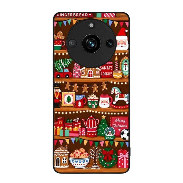 Θήκη Sonique It's Christmas Time Series για Realme 11 Pro 5G / Realme 11 Pro Plus 5G Santa Cookies