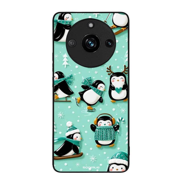 Θήκη Sonique It's Christmas Time Series για Realme 11 Pro 5G / Realme 11 Pro Plus 5G Sweet Penguin