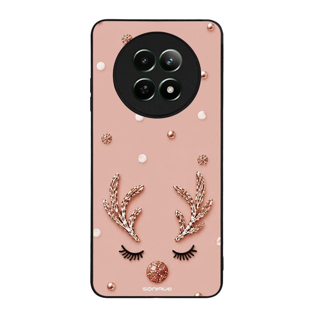 Θήκη Sonique It's Christmas Time Series για Realme 12 5G / Realme 12x Glitter Reindeer