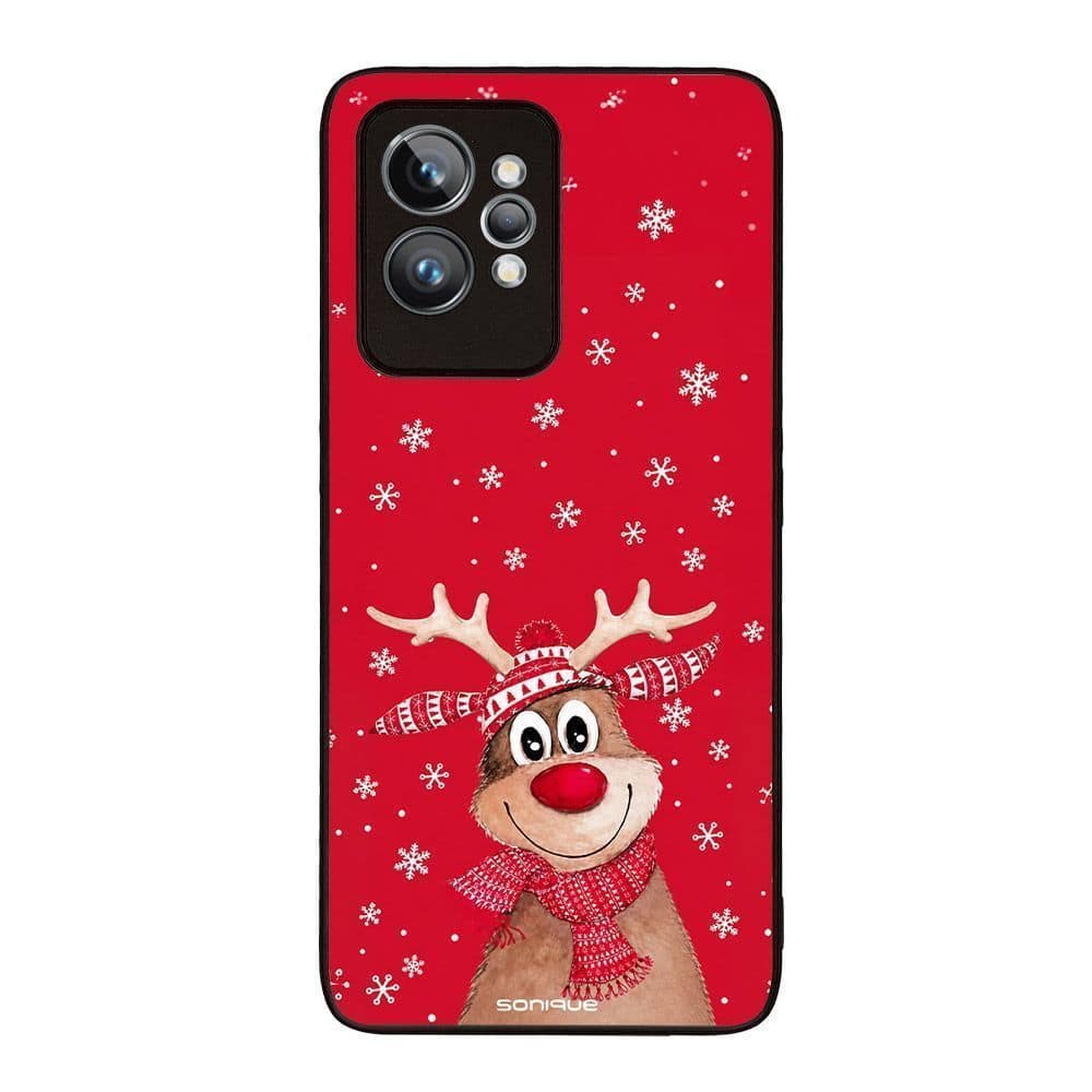 Θήκη Sonique It's Christmas Time Series για Realme GT 2 Pro Ρούντολφ