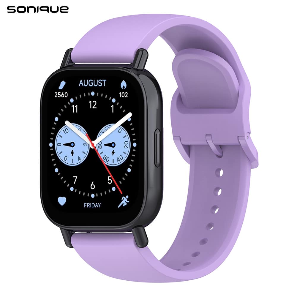 Λουράκι Σιλικόνης Soft Band Sonique για Xiaomi Redmi Watch 5 Active / Redmi Watch 5 Lite Λιλά