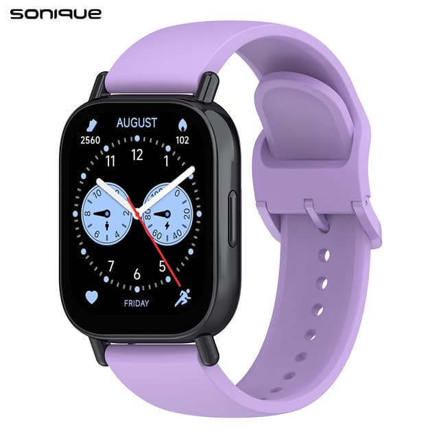 Λουράκι Σιλικόνης Soft Band Sonique για Xiaomi Redmi Watch 5 Active / Redmi Watch 5 Lite Λιλά