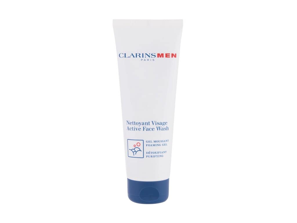 Clarins Men Active Face Wash Cleansing Mousse 125 ml