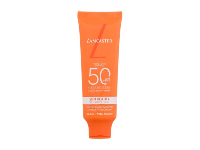 Lancaster Sun Beauty Sensitive Skin Mineral Face Cream Face Sun Care 50 ml