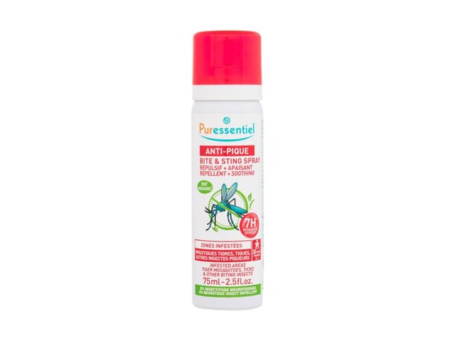 Puressentiel Bite & Sting Repellent + Soothing Spray Repellent 75 ml