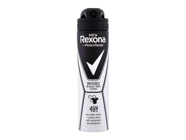 Rexona Men Invisible Black + White Antiperspirant 150 ml