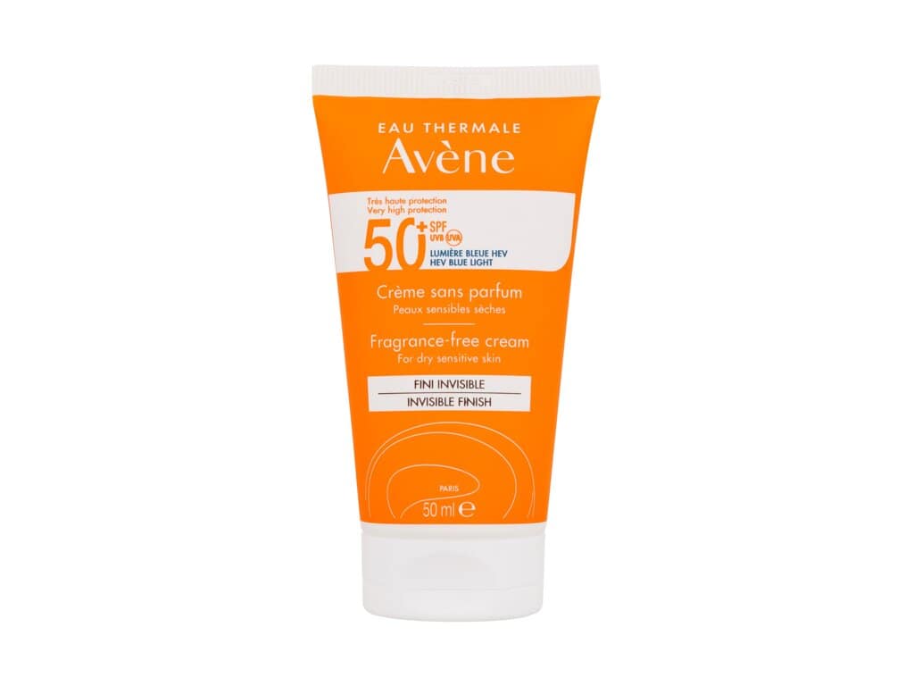 Avene Sun Cream Invisible Finish Face Sun Care 50 ml