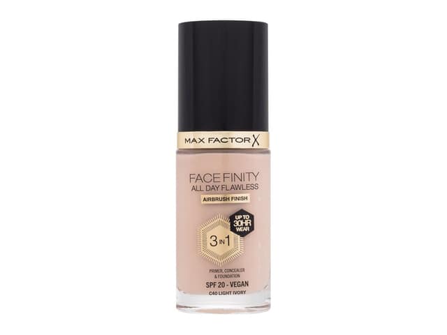 Max Factor Facefinity All Day Flawless Makeup 30 ml (C40 Light Ivory)