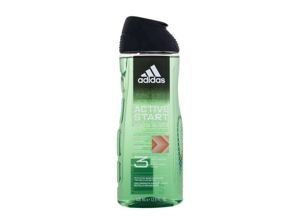 Adidas Active Start Shower Gel 3-In-1 Shower Gel 400 ml
