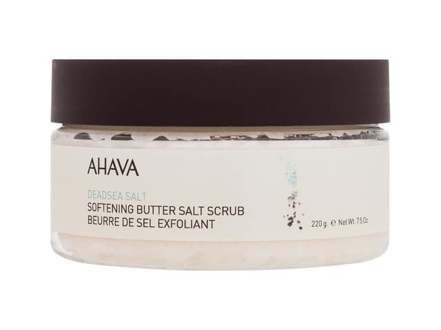 AHAVA Deadsea Salt Softening Butter Salt Scrub Body Peeling 220 g