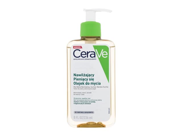 CeraVe Facial Cleansers Hydrating Foaming Oil Cleanser Cleansing Oil 236 ml