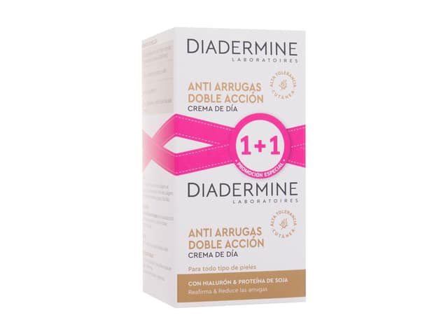 Diadermine Anti-Wrinkle Double Action Day Cream 2x50 ml
