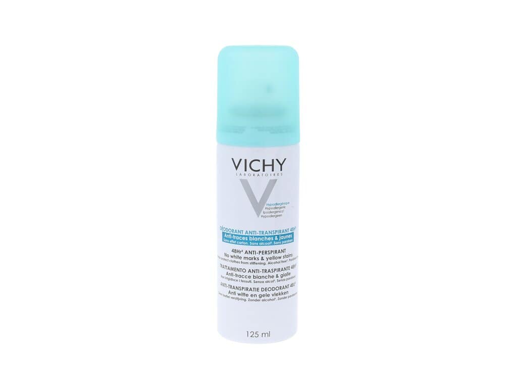 Vichy Deodorant No White Marks & Yellow Stains Antiperspirant 125 ml