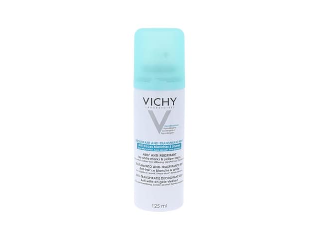 Vichy Deodorant No White Marks & Yellow Stains Antiperspirant 125 ml