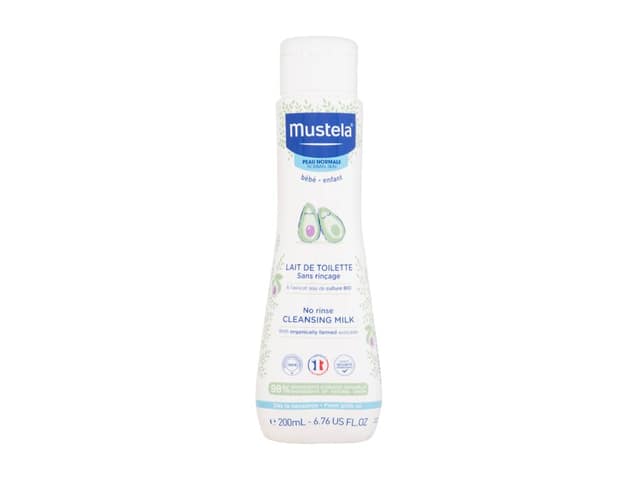 Mustela Bébé No Rinse Cleansing Milk Body Lotion 200 ml