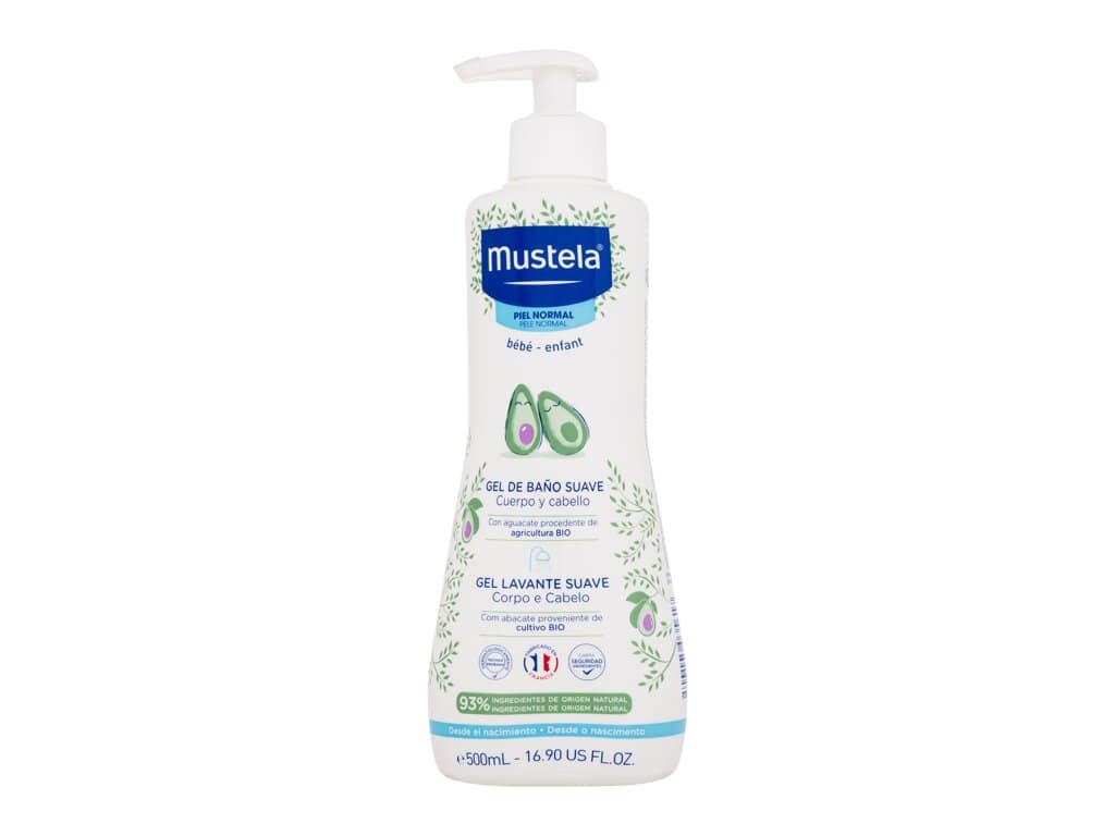 Mustela Bébé Gentle Cleansing Gel Shower Gel 500 ml