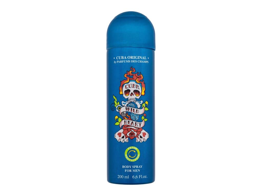 Cuba Deodorant Wild Heart 200ml