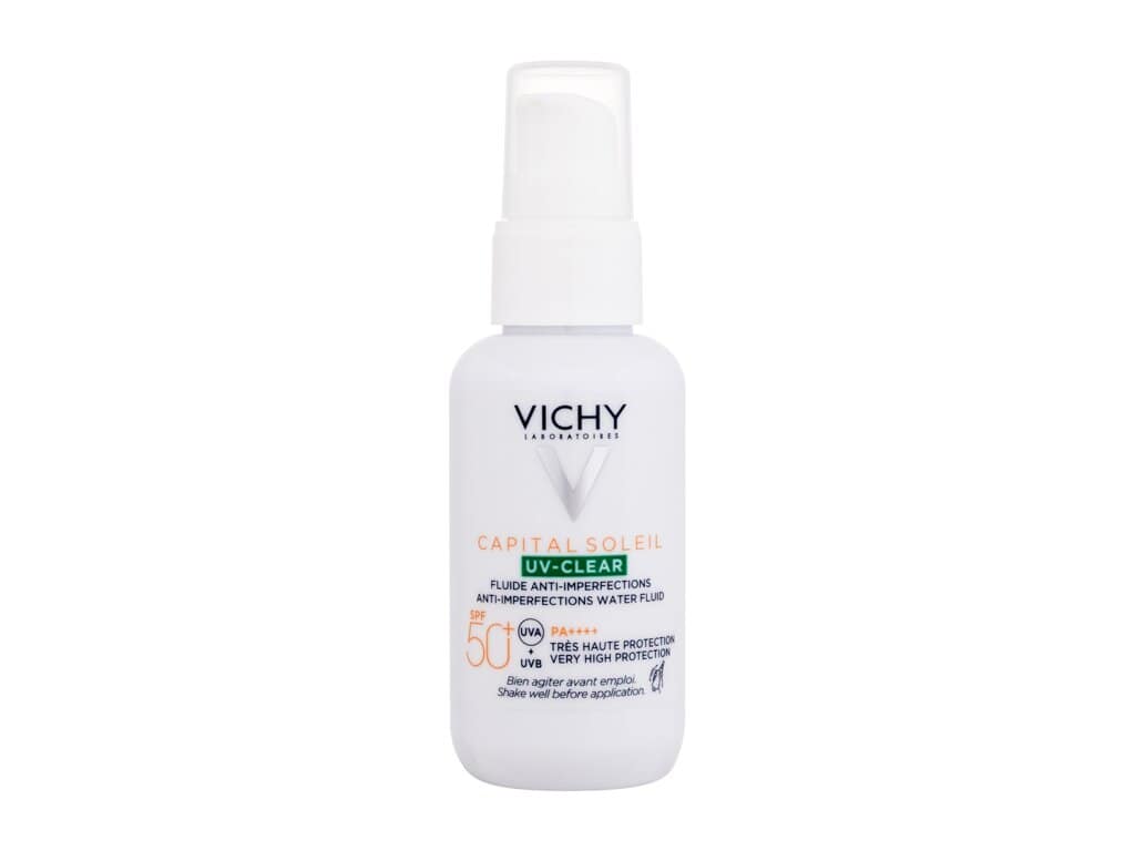 Vichy Capital Soleil UV-Clear Anti-Imperfections Water Fluid Face Sun Care 40 ml