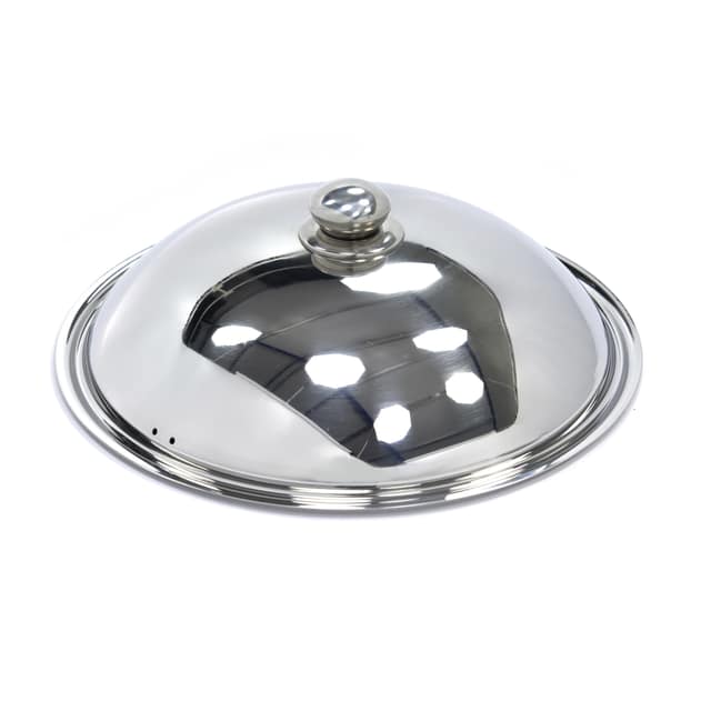 Καπάκι Wok - Ø36cm - Ανοξείδωτο Ατσάλι - Επαγωγή