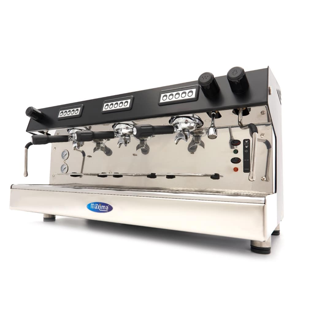 Μηχανή Espresso - 3 Πιστόνια - 540 Φλιτζάνια Ανά Ώρα