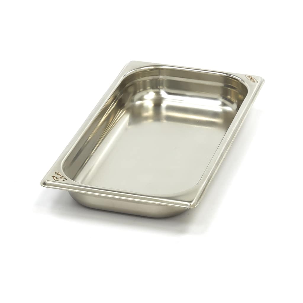 Δοχείο Γαστρονόρμ - 1/3 GN - 4cm Βάθος - Ανοξείδωτο Ατσάλι