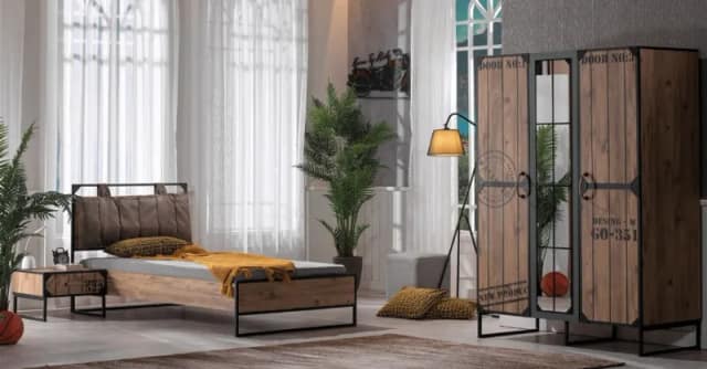 Μοντέρνο Δωμάτιο Νεολαίας 100x200 cm