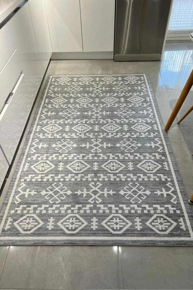 Χαλί κουζίνας με αντιολισθητική βάση 80x150x6 cm