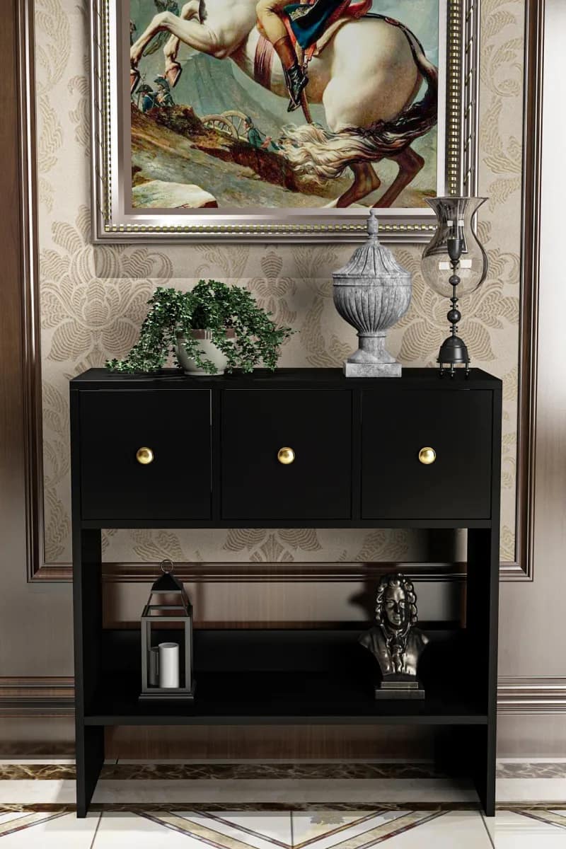 Κονσόλα με ντουλάπι μοντέρνου στιλ 87x92x92 cm
