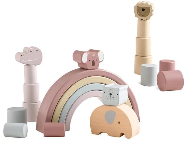 Παιδικό σετ με τουβλάκια Joyland Animal Blocks