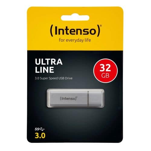 Intenso Pendrive 32GB Ultra Line USB 3.2, Μαύρο ΕΕ (3531480)