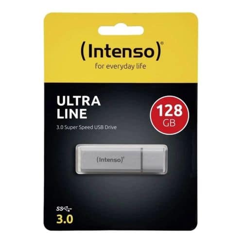 Pendrive Intenso 128GB Ultra Line USB 3.2, Μαύρο EU (3531491)