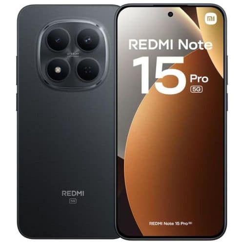 Xiaomi Redmi Note 15 Pro 5G 8GB RAM 256GB Χωρίς φορτιστή Μαύρο ΕΕ