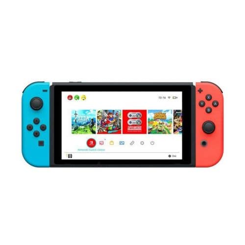 Nintendo Switch V2 Κονσόλα Neon Κόκκινο Μπλε ΕΕ