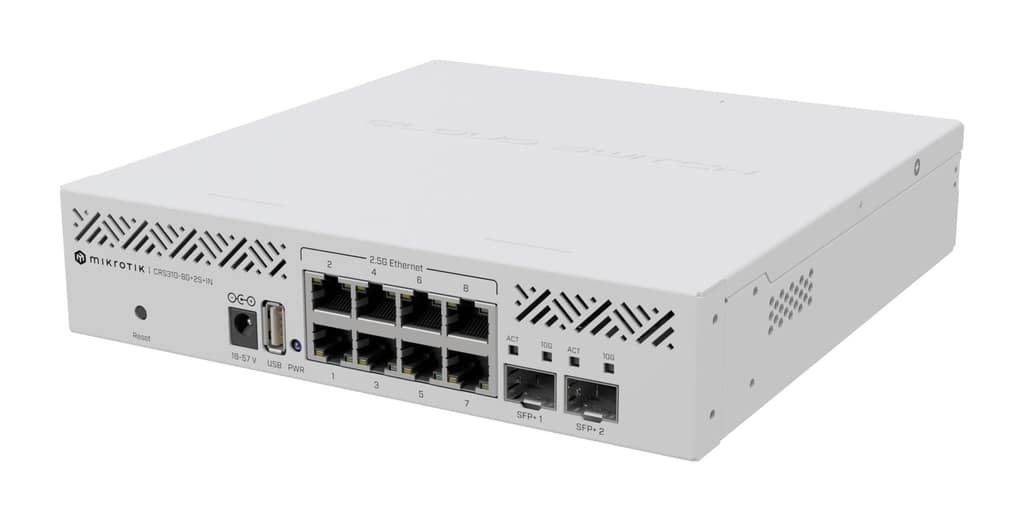 Switch MIKROTIK CRS310-8G+2S+IN, 1