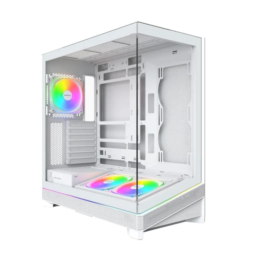 Κουτί MONTECH ATX/micro ATX/Mini-ITX/BTF, Λευκό, MONTECH SKY 3 (W) (SKY3(W))