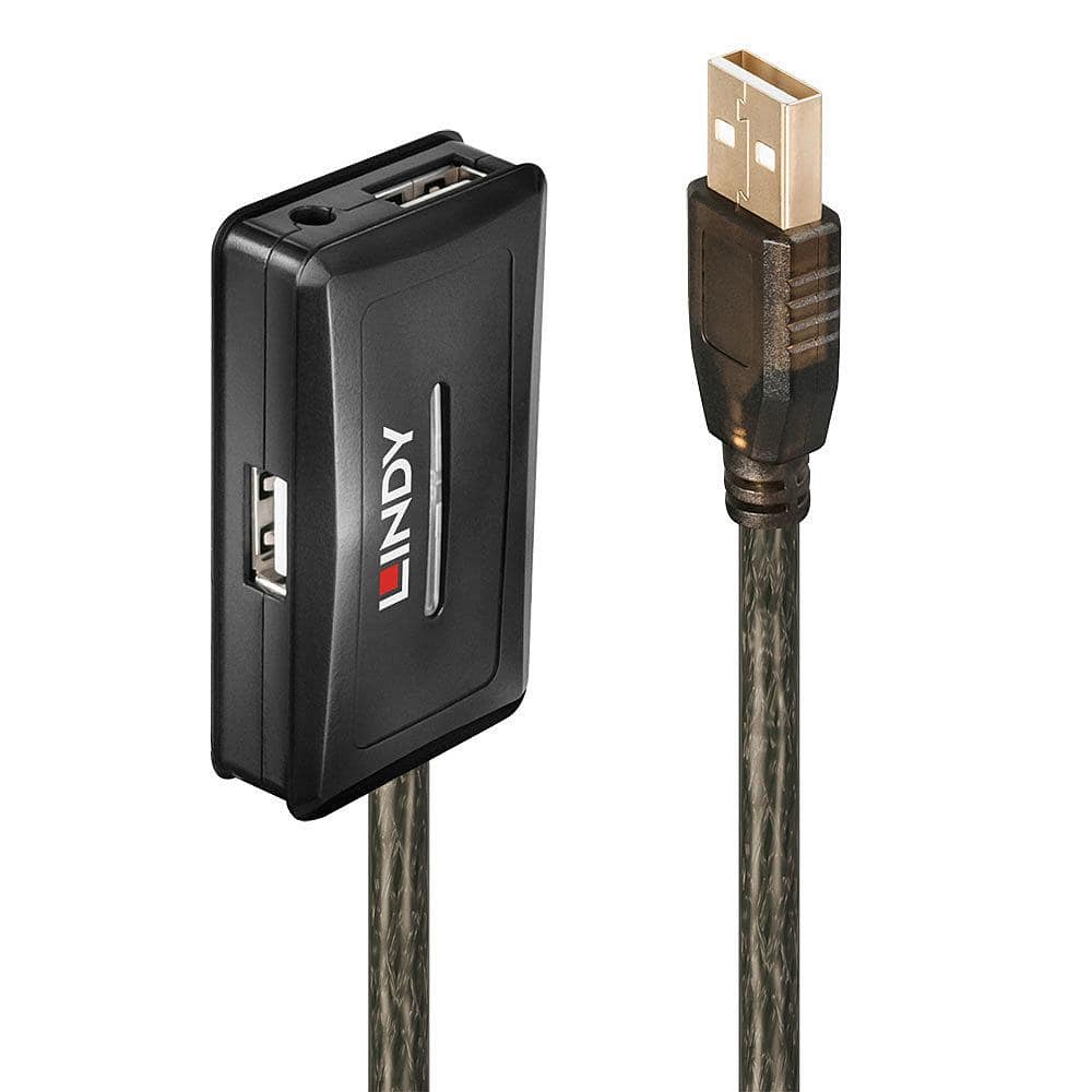 ΚΑΛΩΔΙΟ USB2 ΕΠΕΚΤΑΣΗΣ HUB 10M/ACTIVE 42635 LINDY
