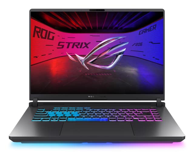 Φορητός Υπολογιστής ASUS ROG Strix, G16 (2025), G615LW-S5075W, CPU Core Ultra, U9-275HX, 2700 MHz, 16", 2560x1600, RAM 16GB, DDR5, 5600 MHz, SSD 1TB (90NR0LG1-M002T0)