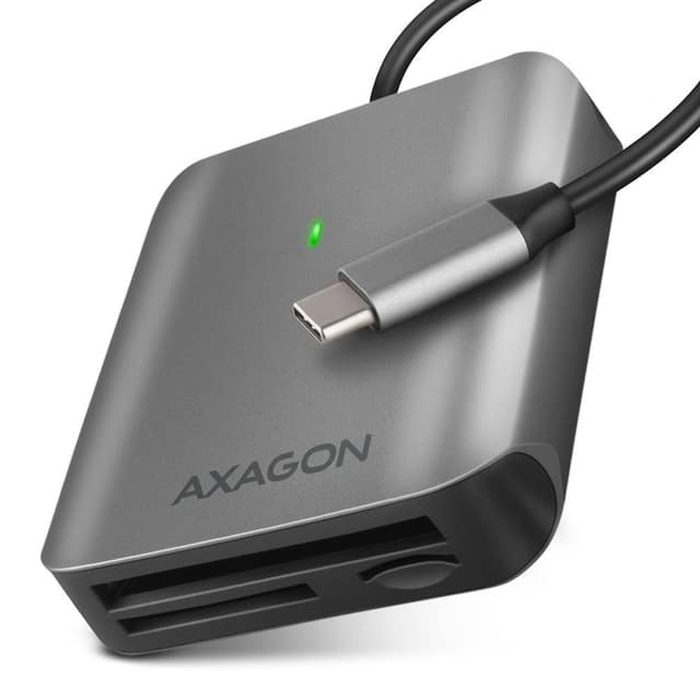 ΜΝΗΜΟΝΑΣ ΑΝΑΓΝΩΣΤΗΣ USB-C 3-ΘΥΡΩΝ/SD/MICROSD/CF CRE-S3C AXAGON